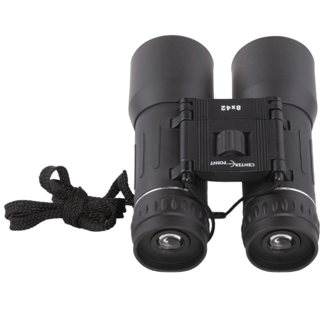 CenterPoint P1 Series 8x42mm Compact Binoculars, Wide Field View, 8X Magnification, Model 73054, Black