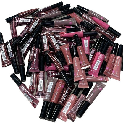 L'Oréal Infallible Paints Liquid Lipstick, Assorted, Shelf Pull Makeup - 60 Units cosmetics liquidations surplus overstock wholesale
