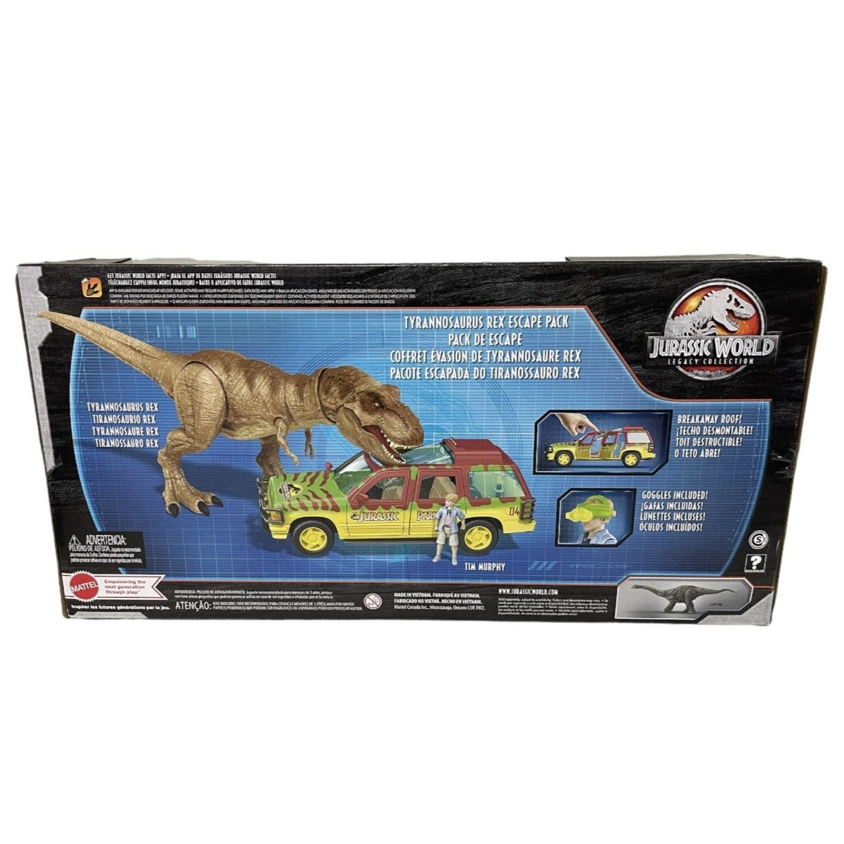 Mattel Jurassic World Legacy Collection - Tyrannosaurus Rex Escape Pack boys holiday birthday gift ideas