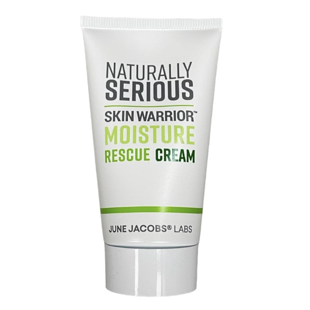 Naturally Serious Skin Warrior Moisture Rescue Cream 1.7oz Facial Moisturizer