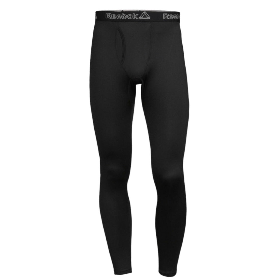 New Reebok Men's Performance Base Layer Pant, Pro Series, Black, 2XL (44-46 In) long johns thermal underwear