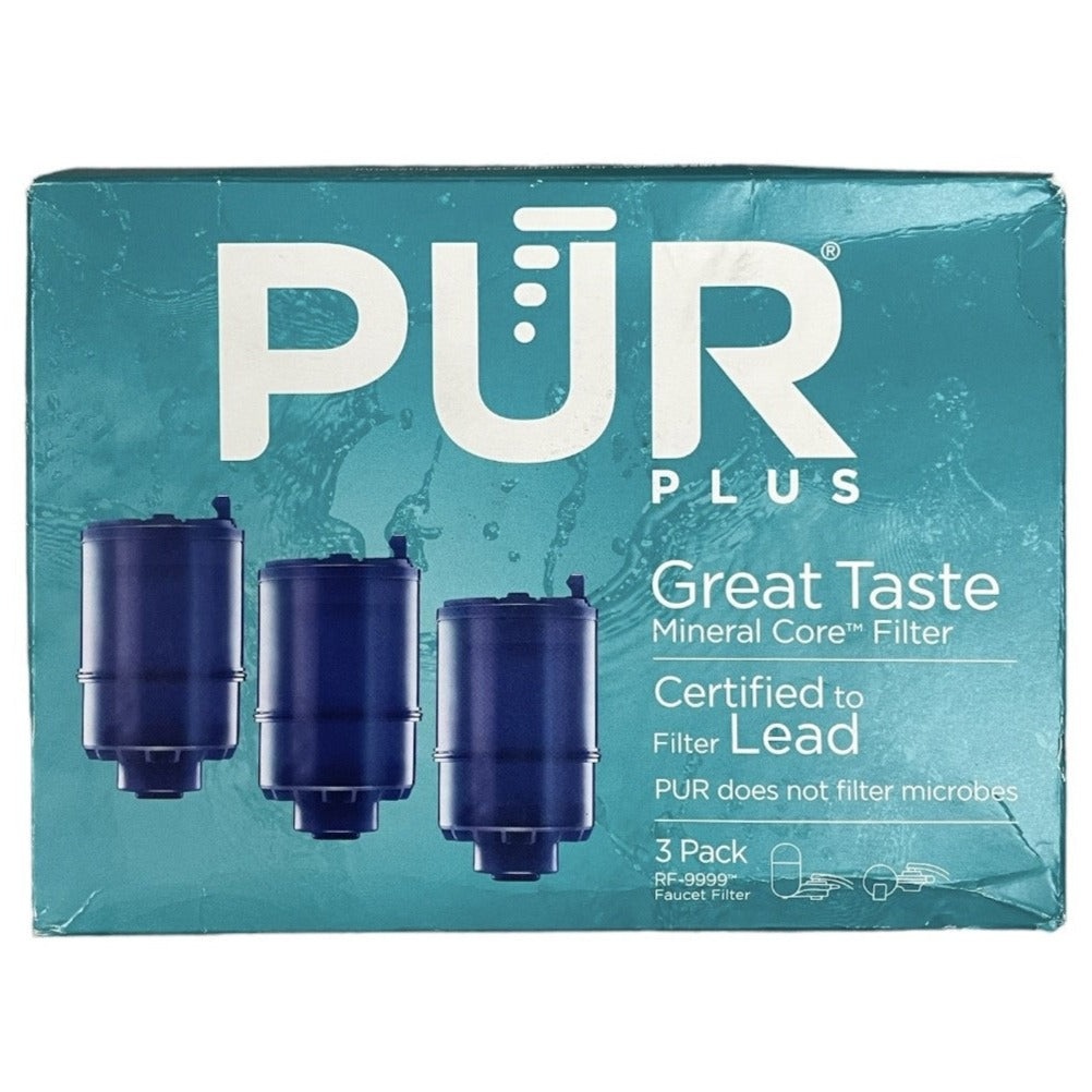PUR RF-9999-3 3-Stage Faucet Filter Replacement Cartridge - Blue (Pack of 3)