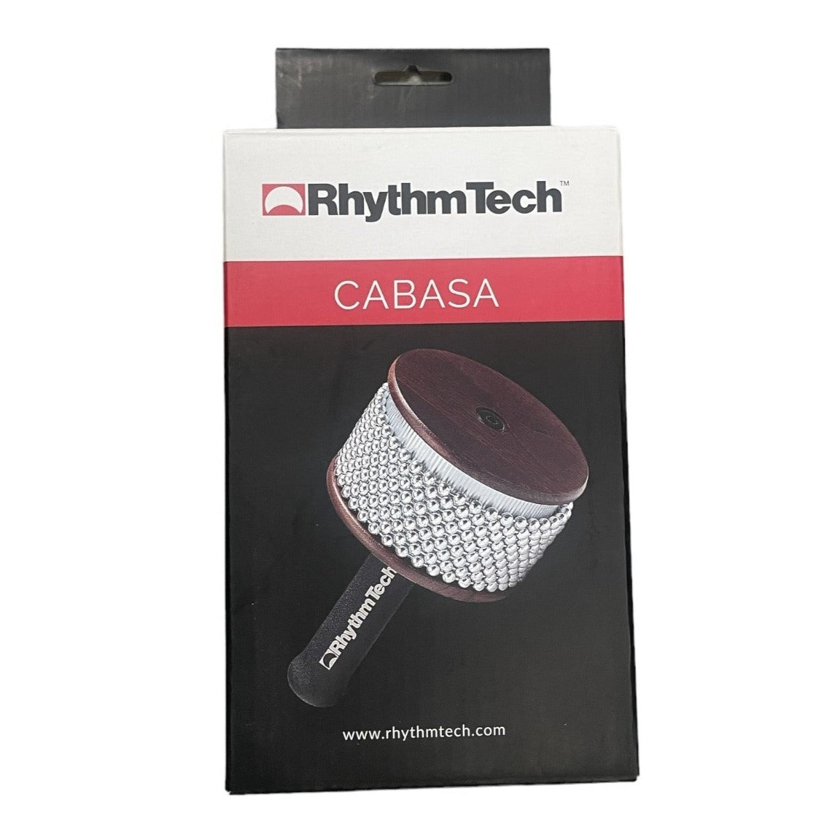 Rhythm Tech Cabasa, Chrome, Hardwood, Rubber, RT8000