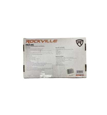 Rockville RM36 Sound Dampening Material 36 Sq Ft (Roller Not Included)