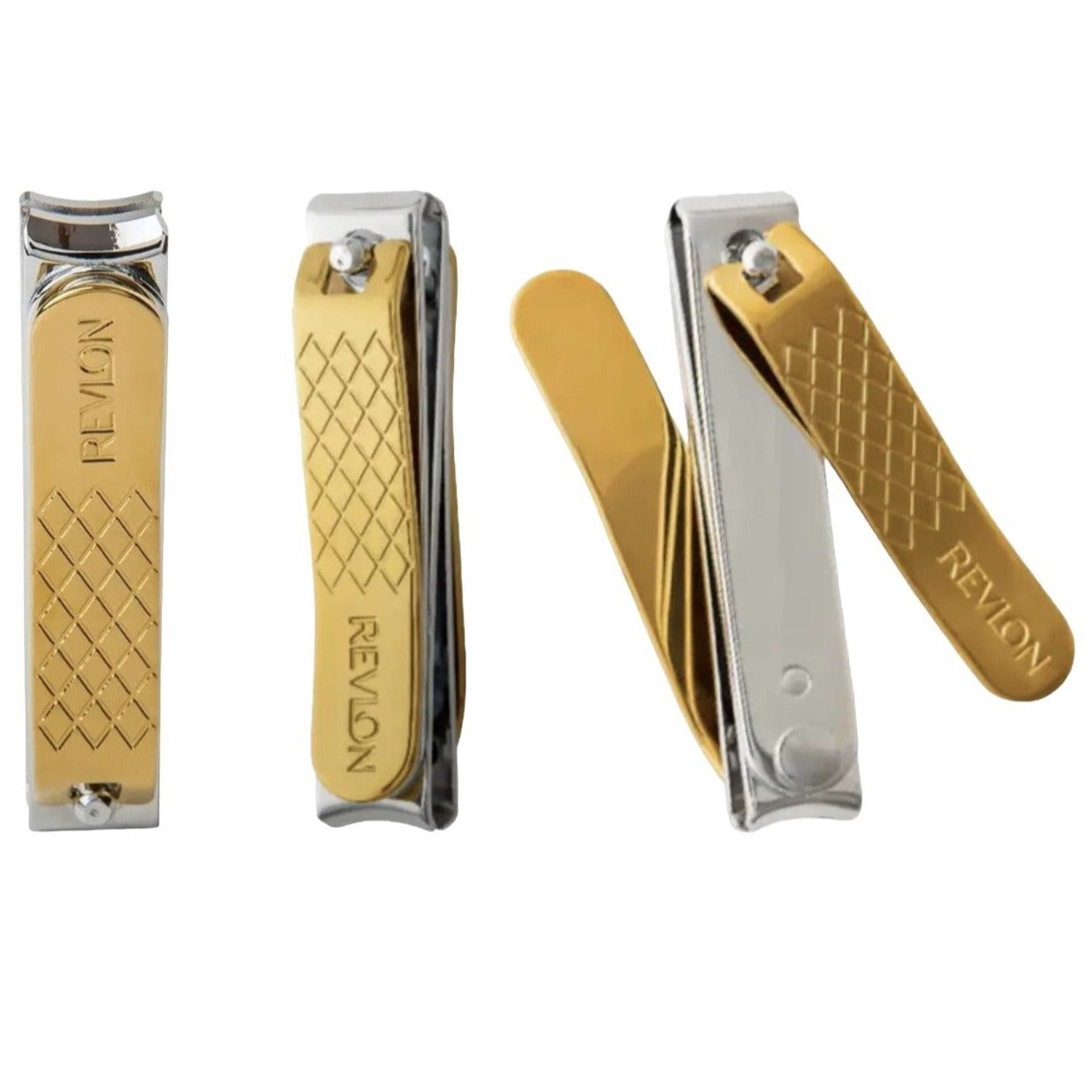 Shelf Pull Beauty Tools - Revlon Gold Series Dual Ended Nail Clip, Titanium Coated, Model 42041