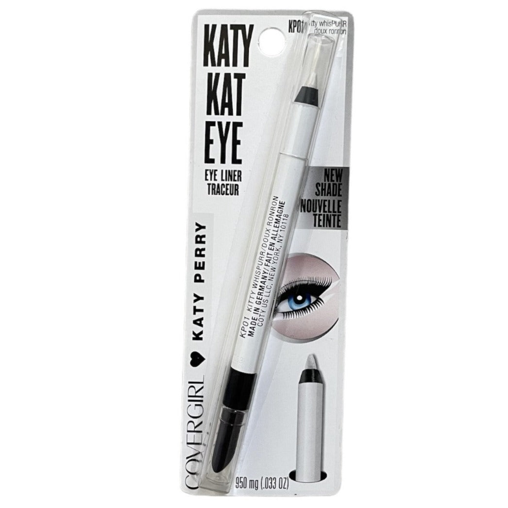 Shelf Pull Makeup - Covergirl Katy Kat Eye Eyeliner, KP01 Kitty WhisPurr - 35 Units Cosmetics liquidation HBA overstock wholesale