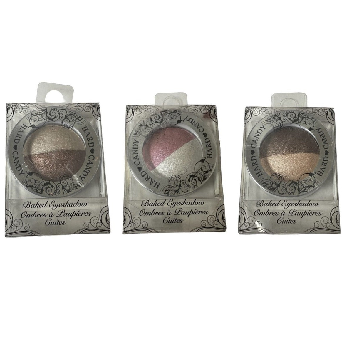 Shelf Pull Makeup - Hard Candy Baked Eyeshadow, Assortment Of 3 Shades - 24 Units