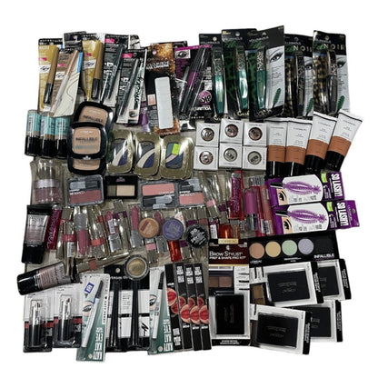Shelf Pull Makeup Loreal, Covergirl, Maybelline Lot - 95 Units cosmetics liquidations overstock surplus
