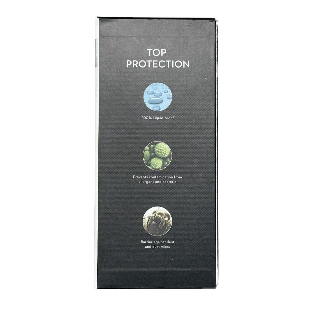 Sleep Tite Prime Smooth Mattress Protector, Full Size, 75"L x 54"W, 100% Liquid Proof