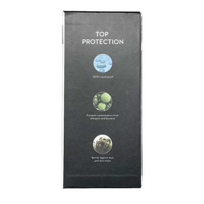 Sleep Tite Prime Smooth Mattress Protector, Full Size, 75"L x 54"W, 100% Liquid Proof