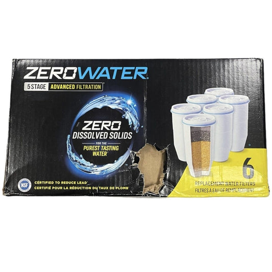 Zerowater 5-Stage Water Filter Replacement ZR006TG - 6 PACK