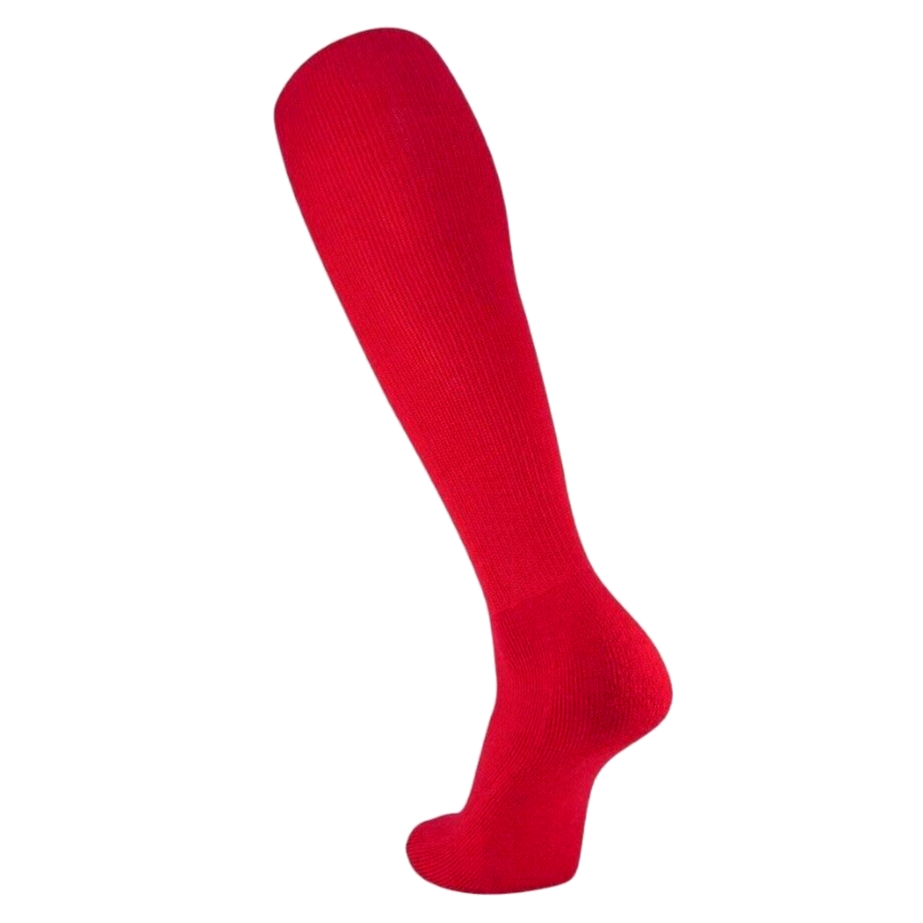 Easton Baseball Softball Socks, Red, Knee High, Adult Size 9-12,  2 Packs
