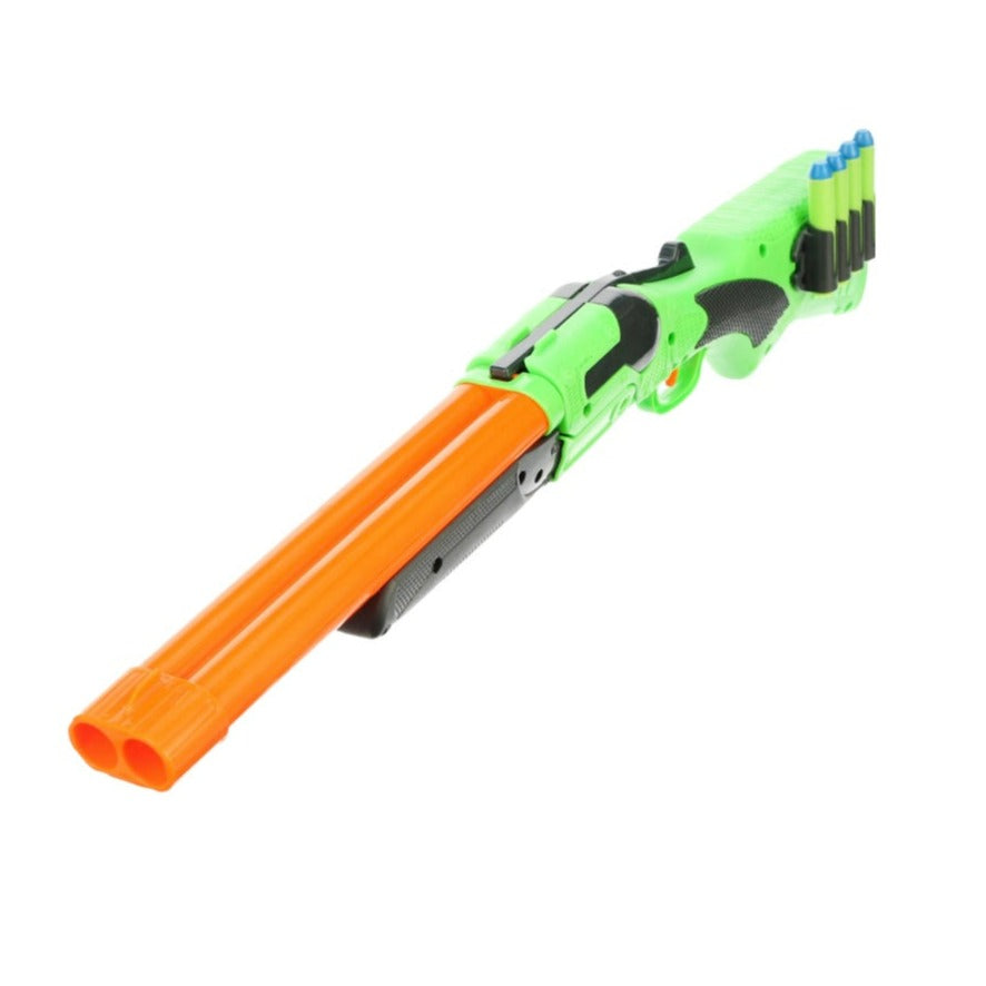 Adventure Force Double Fire Twin Barrel Dart Blaster, 6 Darts, Ages 8+ (PACK OF 4)