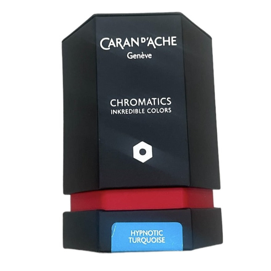 Caran d'Ache Geneve Chromatics Inkredible Colors 50 ML,  8011.191 Hypnotic Turquoise