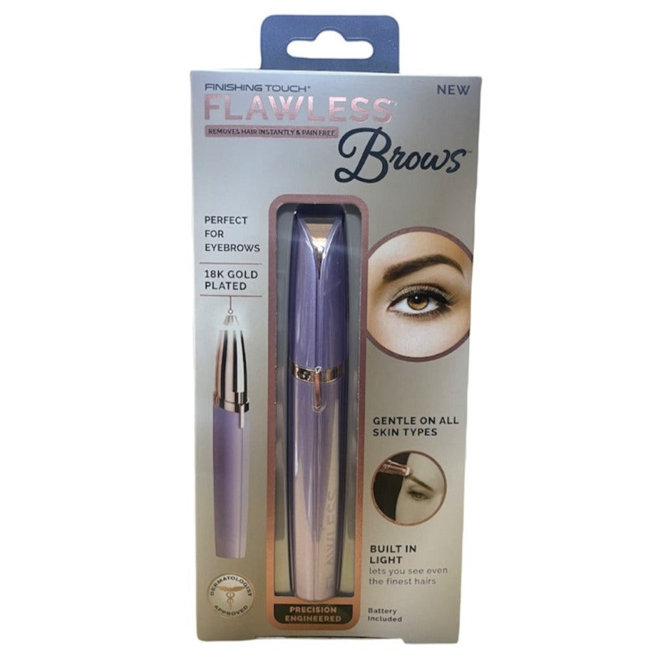 Finishing Touch Flawless Brows Painless Precision Hair Remover , Lavender As Seen On TV