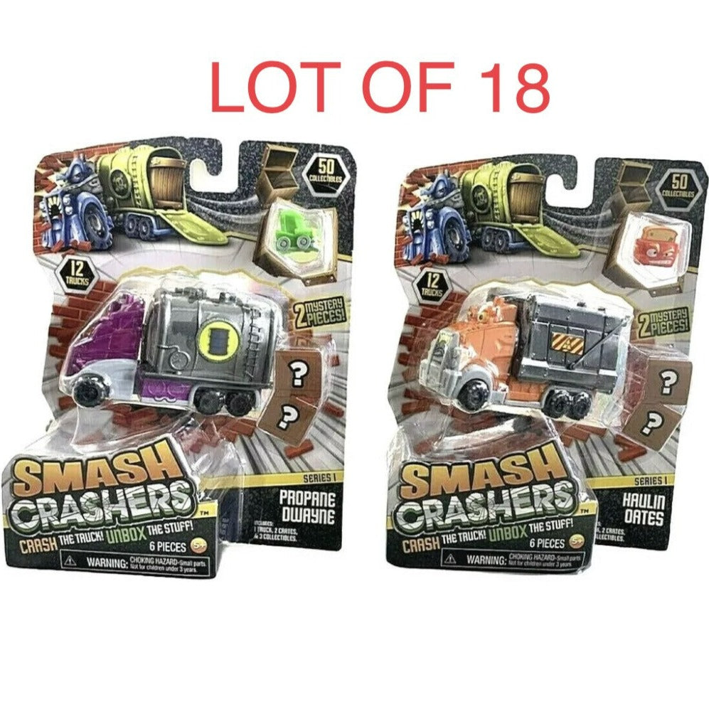 Just Play Smash Crashers Trucks Series 1 Haulin Oates & Propane Dwayne wholesale toys bulk liquidations overstock