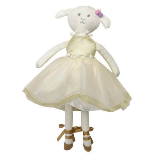 Little Starter Sheep Dancing Diva Ballerina18 Inch Doll, Ages 0-24 Months baby nursery toys plush