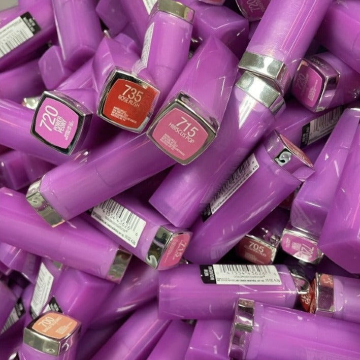 Maybelline Color Sensational Rebel Bloom Lipstick, Assorted Makeup Liquidations Wholesale cosmetics closout