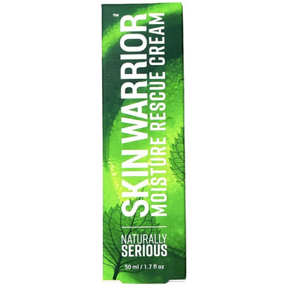 Naturally Serious Skin Warrior Face Moisture Rescue Cream 1.7OZ For Day And Night Use
