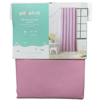 Pillowfort Blackout Twill Solid Panel 84 in X 42 in, Purple (Pink-ish)