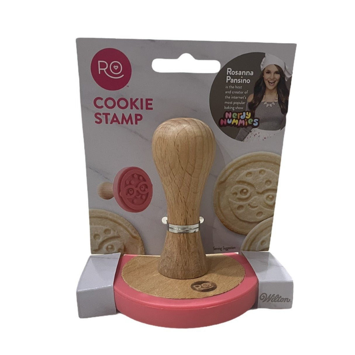 Rosanna Pansino By Wilton Nerdy Nummies Round Cookie Stamp Baking