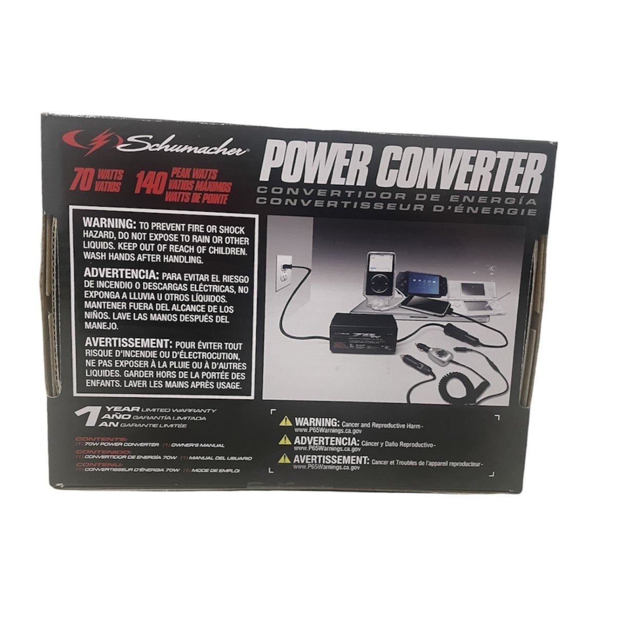Schumacher Power Converter AC To DC, Liquidation, outlet store, discount store, bargain, deal of the day, black Friday