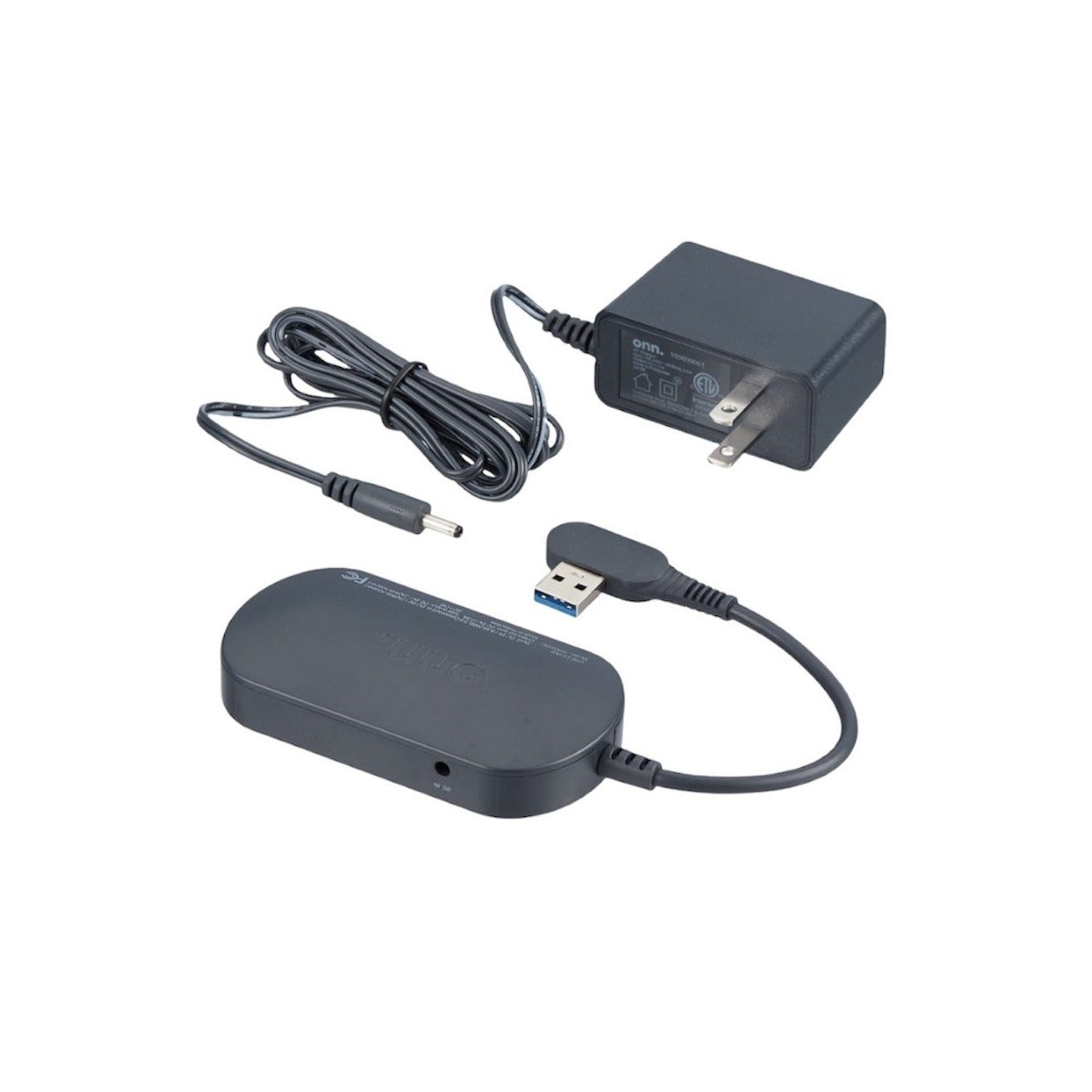 Surf Onn Powered USB 3.0 Hub With 4 USB 3.0 Ports 5 Gbps Data Transfer